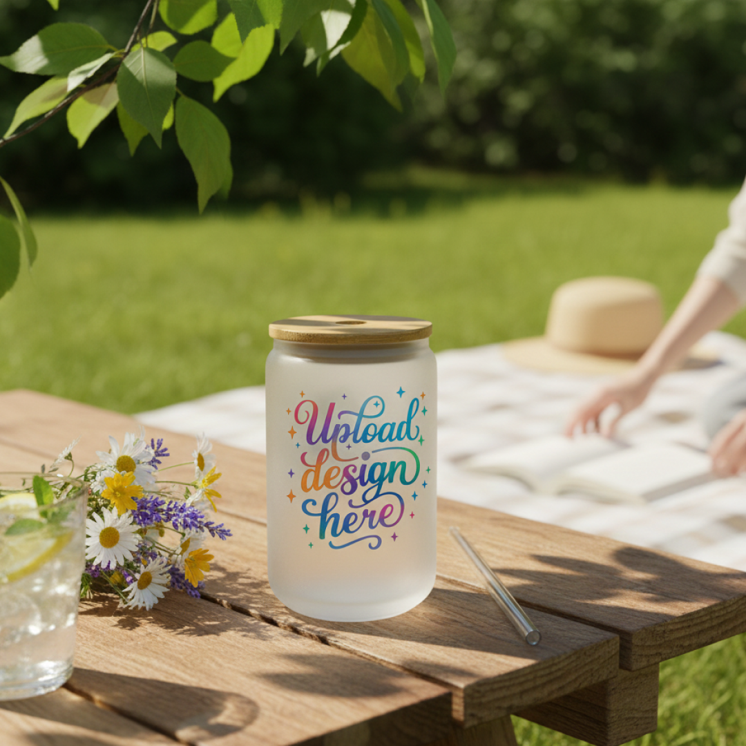 Frosted Glass Tumbler