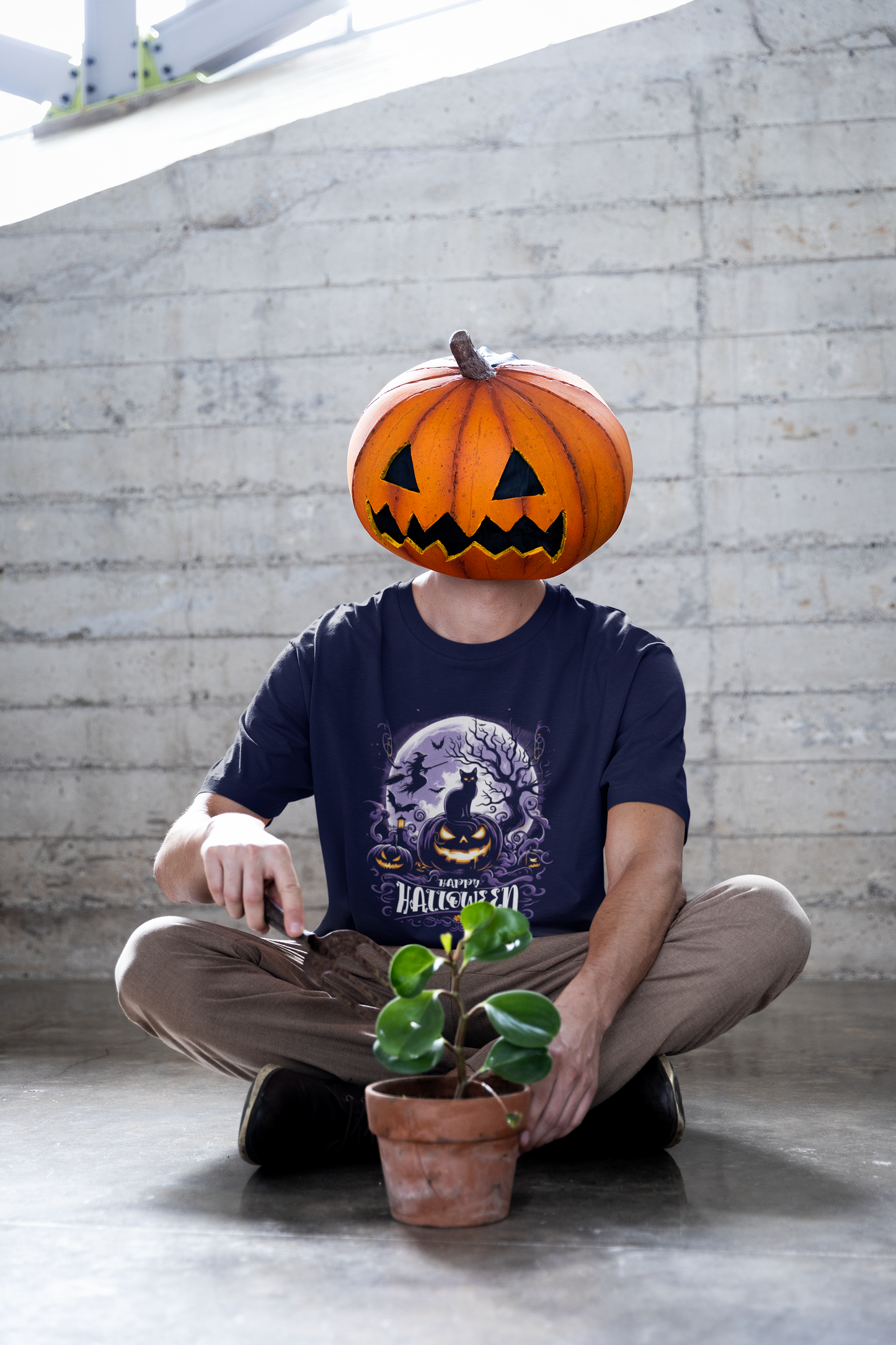 Halloween : Cat Halloween - The Printed Cue LLC