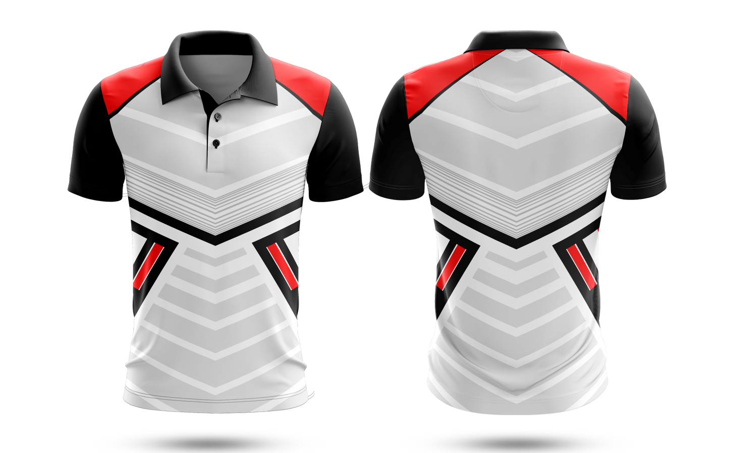 Cricket Jersey - White Arrow