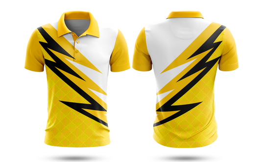 Cricket Jersey - Flashy Yellow