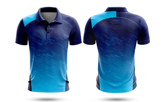 Cricket Jersey - Mystic Blue