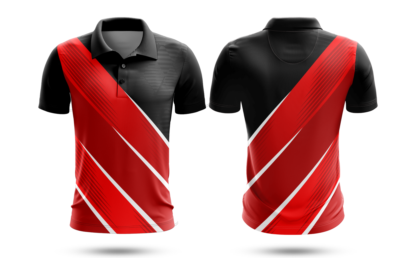 Cricket Jersey - Vibrant Red