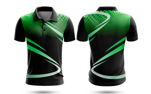 Cricket Jersey - Grassy Green