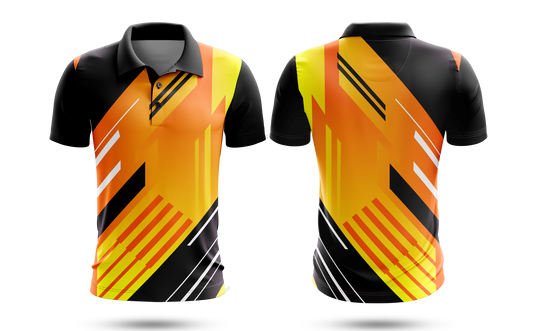 Cricket Jersey - Fierce Yellow