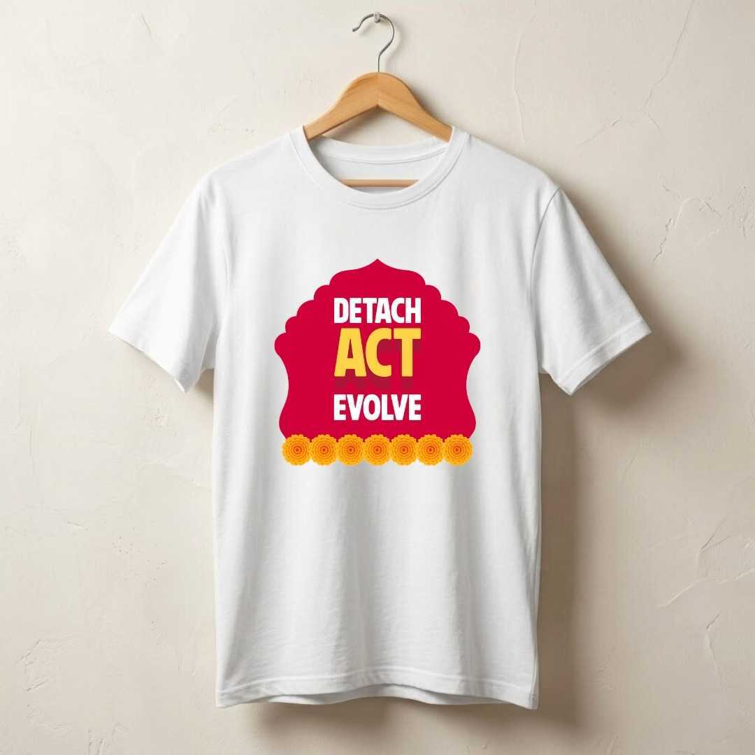 Printed T-shirt Regular : Detach