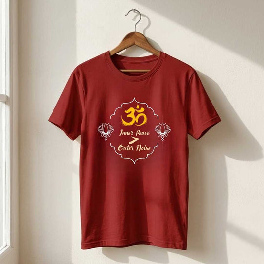 Printed T-shirt Regular : Om
