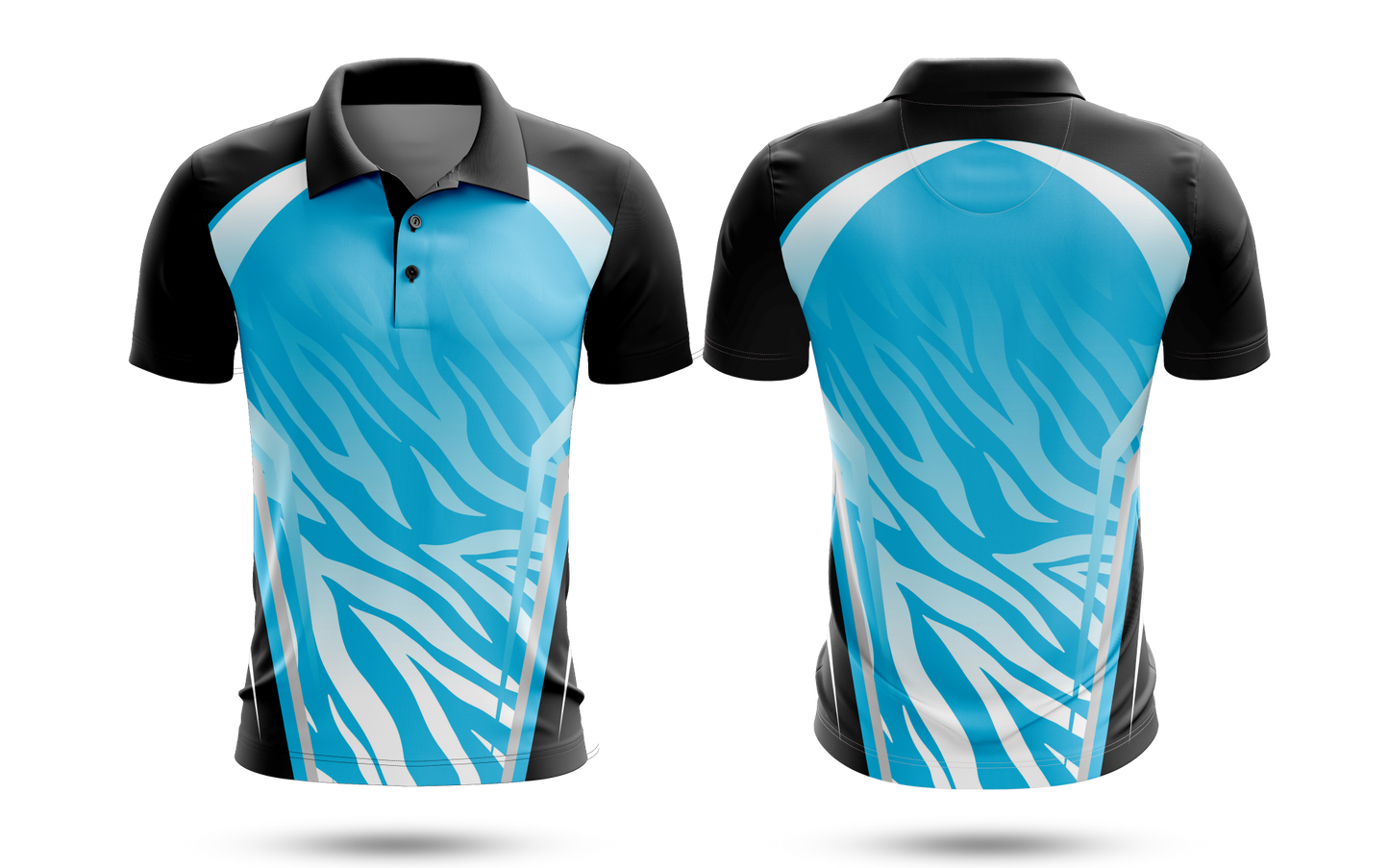 Cricket Jersey - Blue Wave