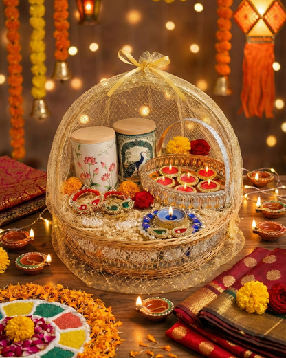 Diwali Gift Hamper – Festive Essentials Box