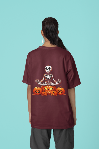 Halloween : Floating Bones - Oversized Tshirt