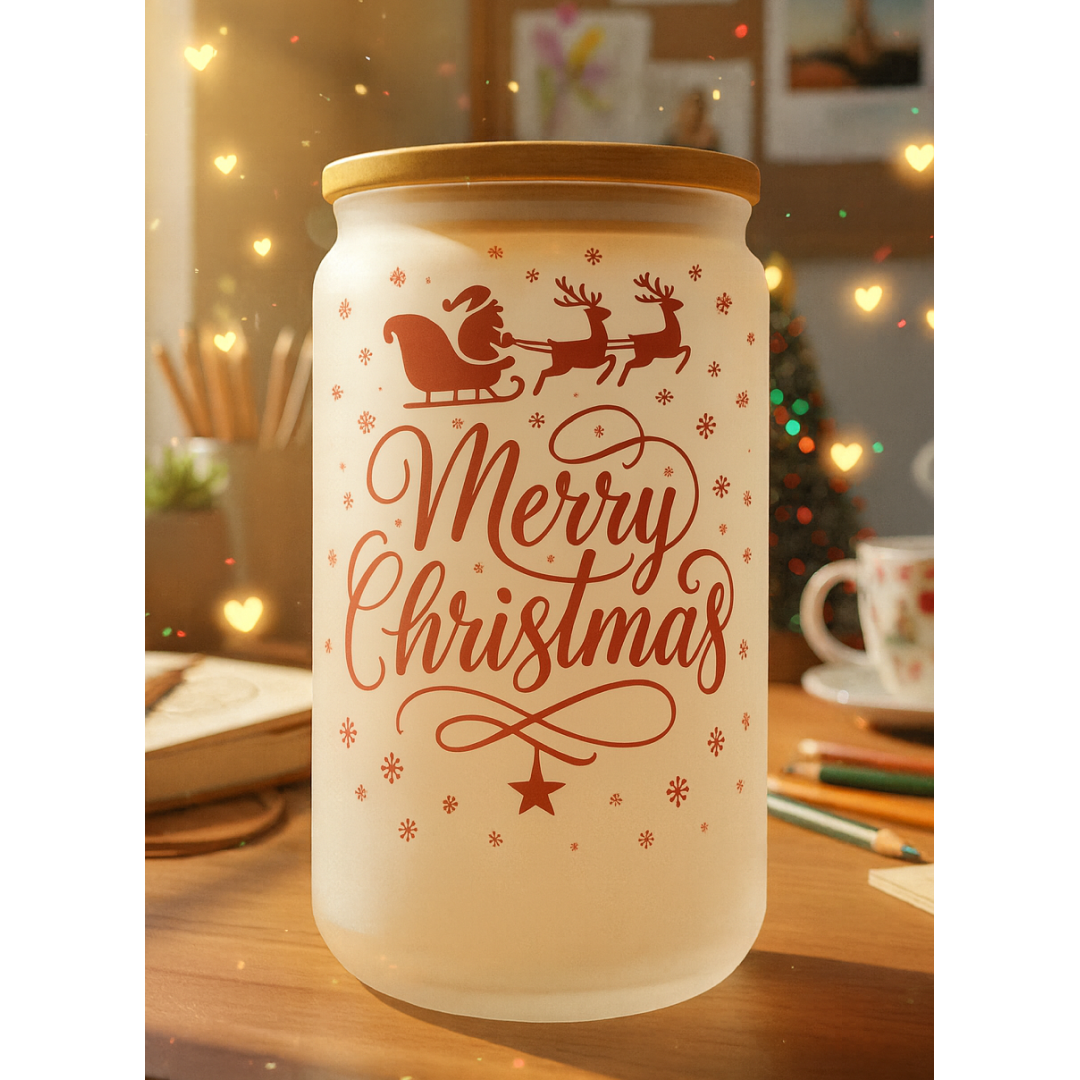 Frosted Glass Tumbler