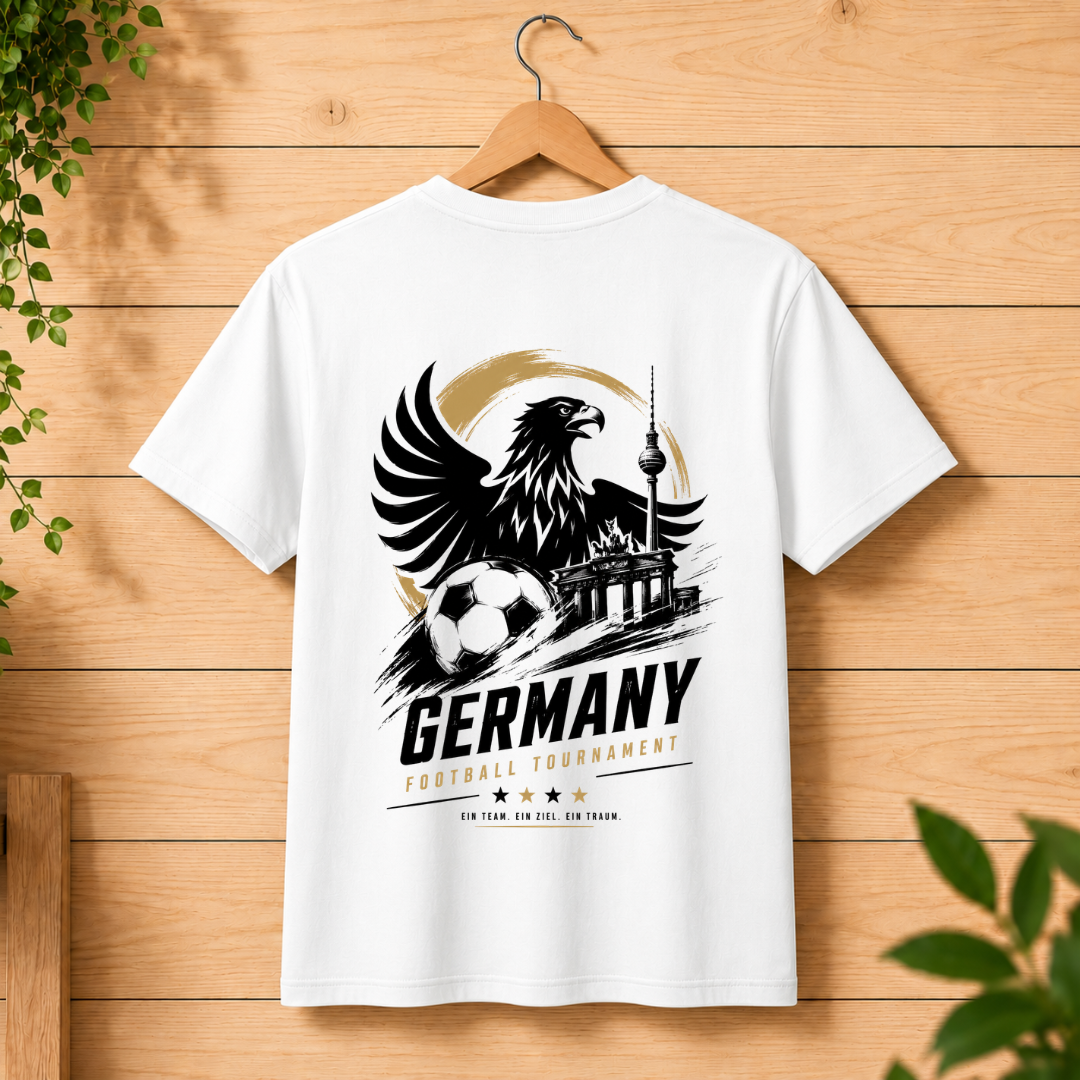Germany 2026 World Cup Fan Tee — Back Design