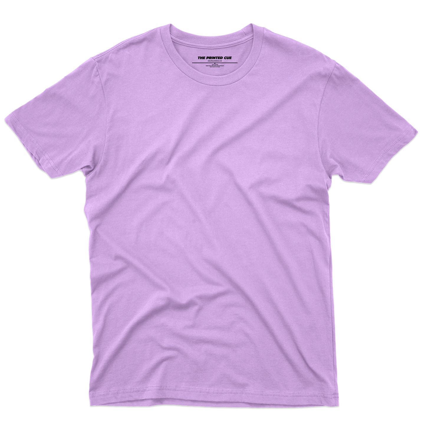 Solids : Lavender T-shirt - The Printed Cue LLC