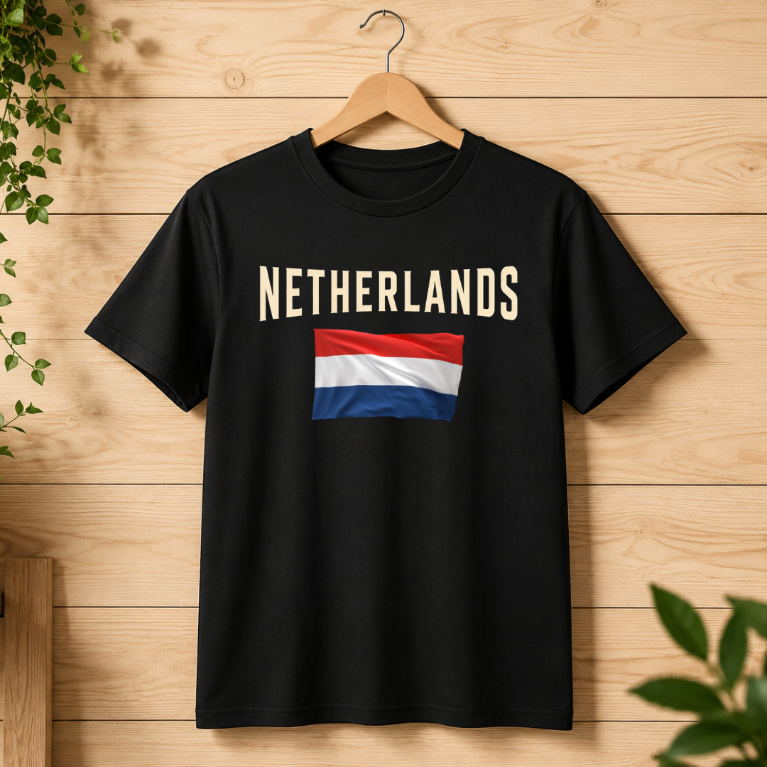 Netherlands 2026 World Cup Fan Tee — Front Design