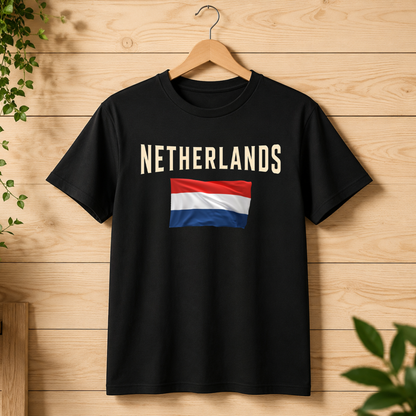 Netherlands 2026 World Cup Fan Tee — Front Design