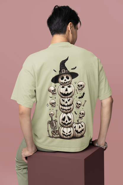 Halloween : Pumpkin Tower of Terror - Oversized T-shirt