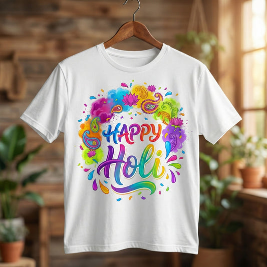 Holi Color Splash T-Shirt - Happy Holi