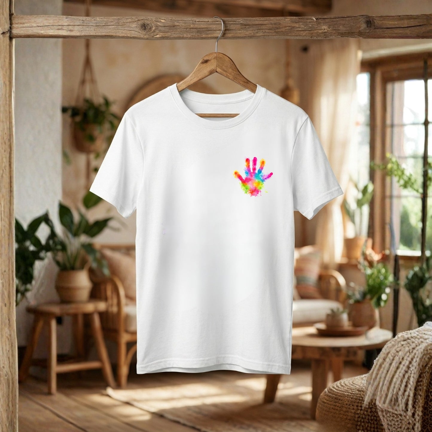 Holi Color Splash T-Shirt - Elephant