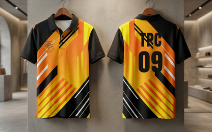 Cricket Jersey - Black Yellow