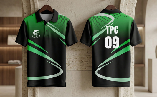 Cricket Jersey - Dark Green
