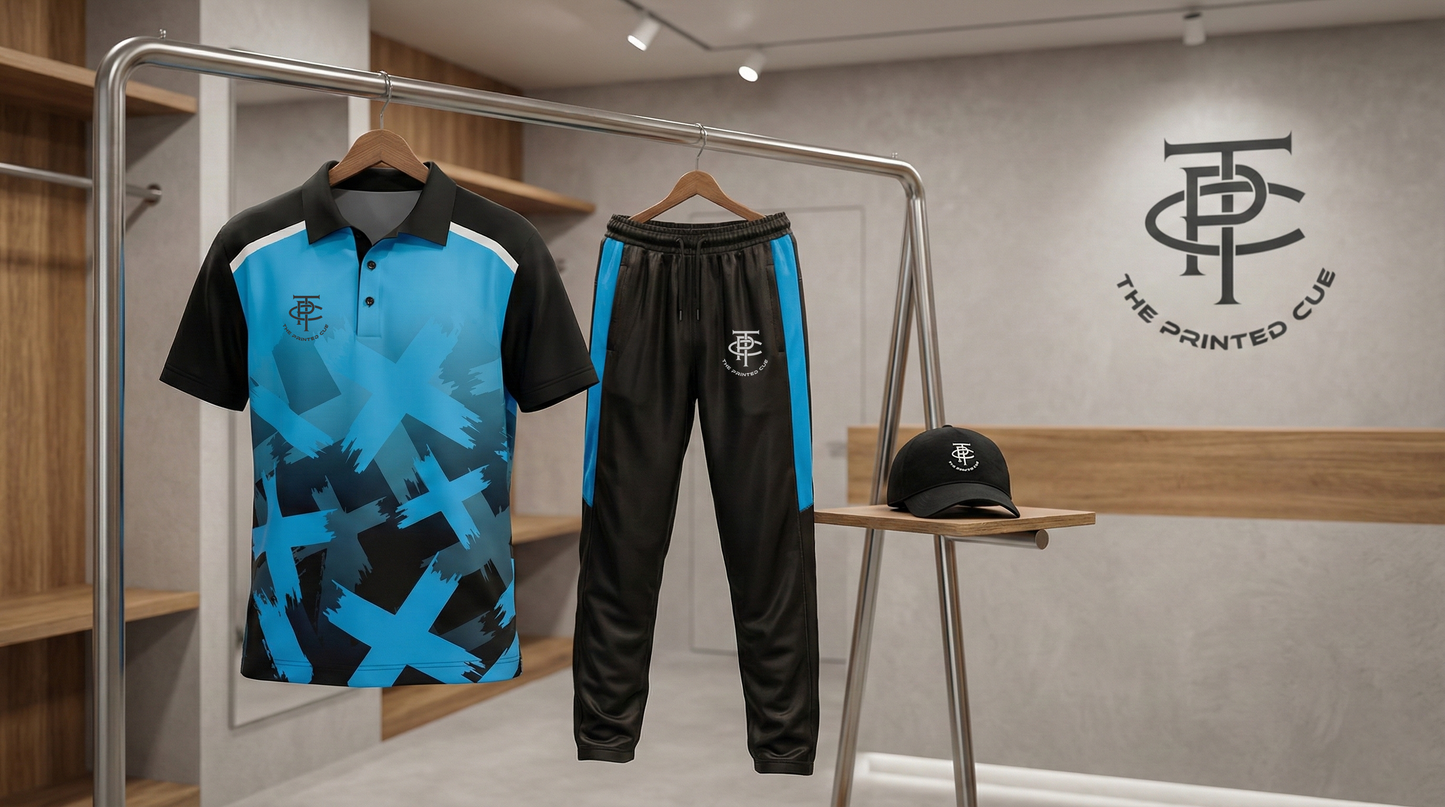 Blue & Black