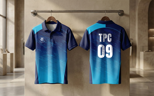 Cricket Jersey - Blue