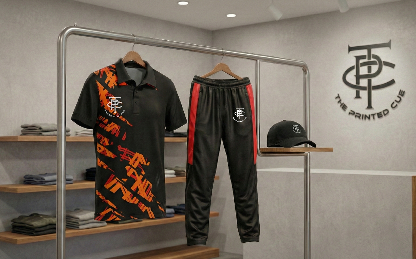 Orange & Black