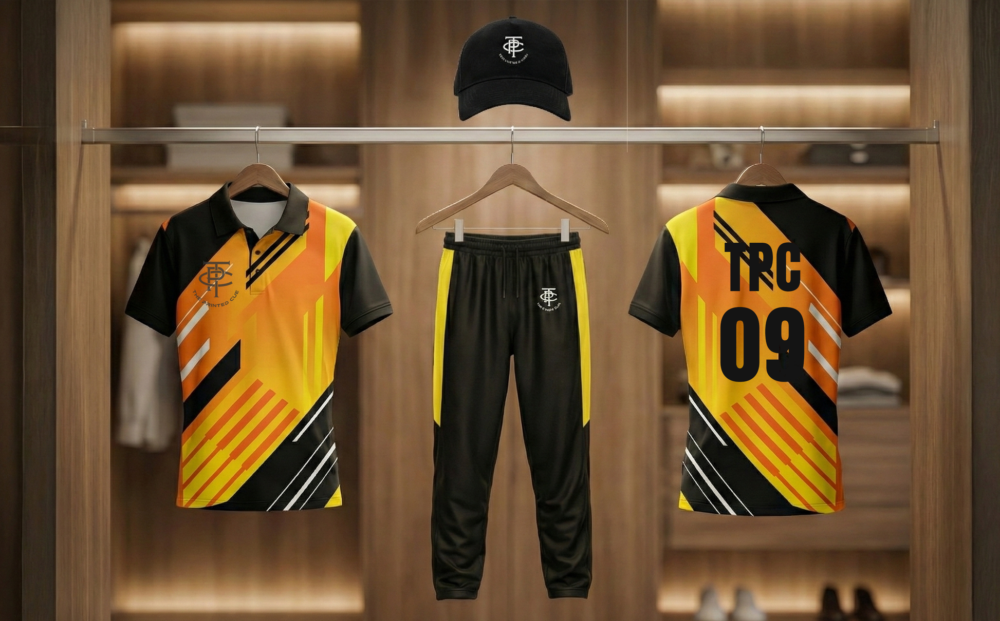 Orangish Black