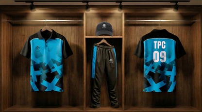 Blue & Black