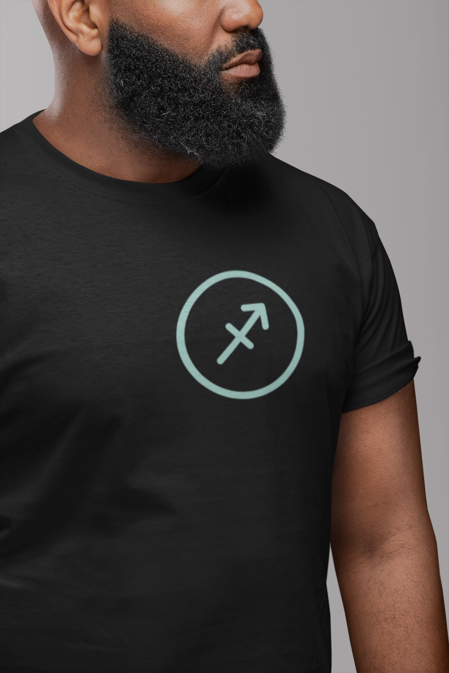 Printed T-shirt Regular : Zodiac Sagittarius - The Printed Cue LLC