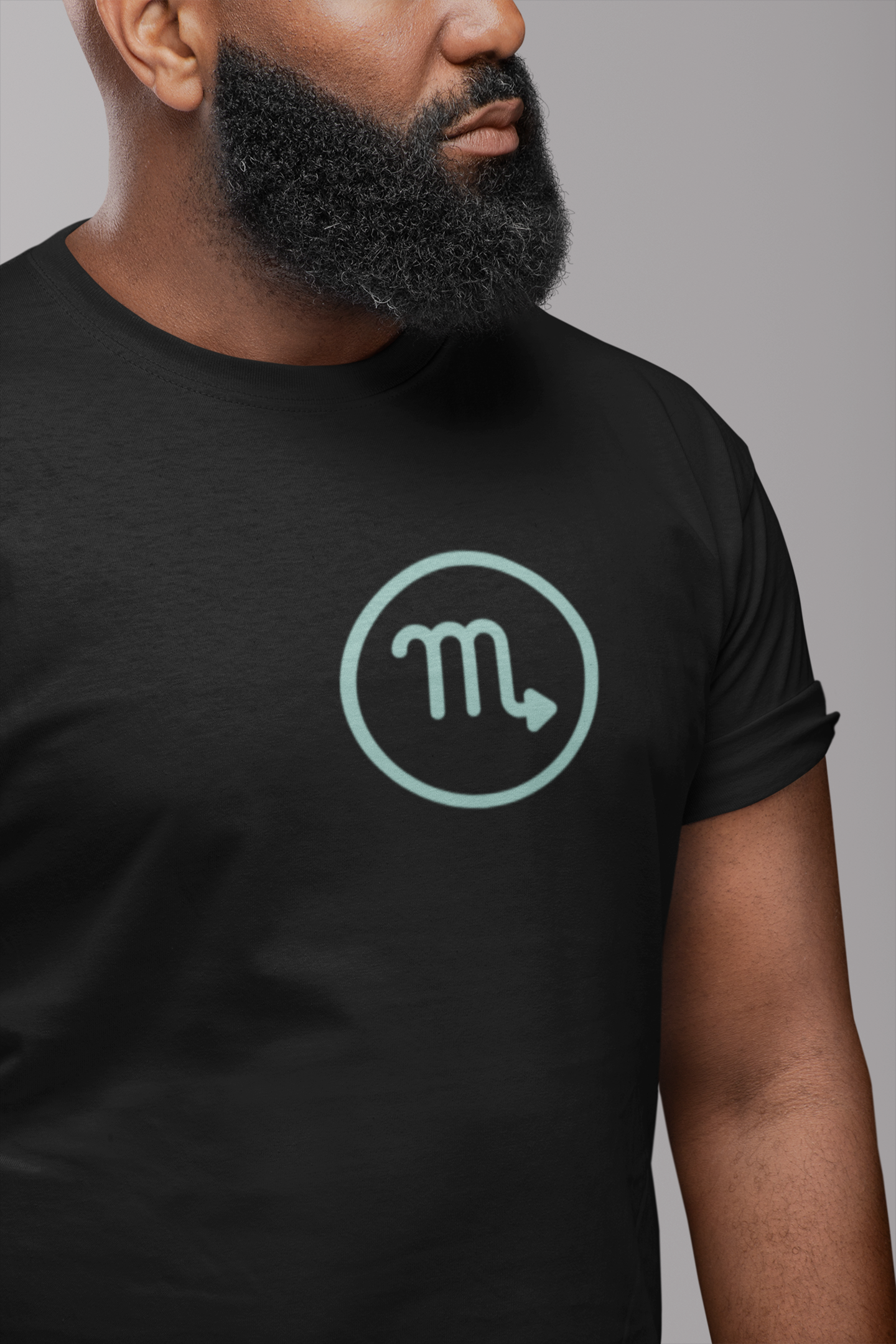 Printed T-shirt Regular : Zodiac Scorpio - The Printed Cue LLC