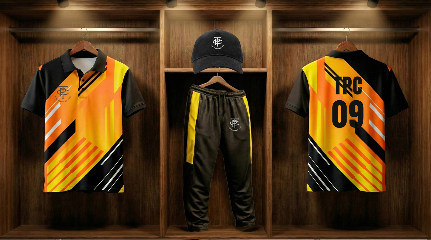 Orangish Black
