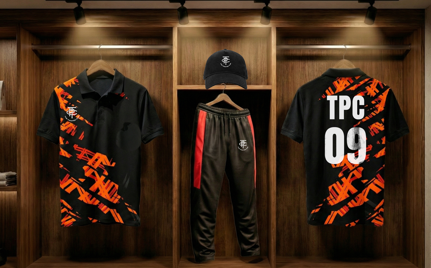 Orange & Black
