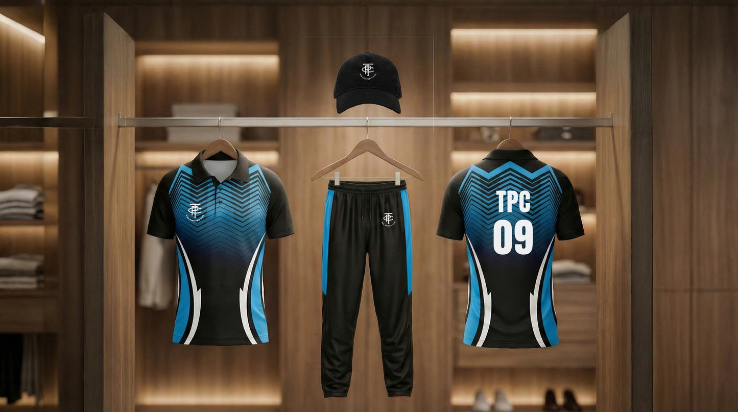 Blue & Black