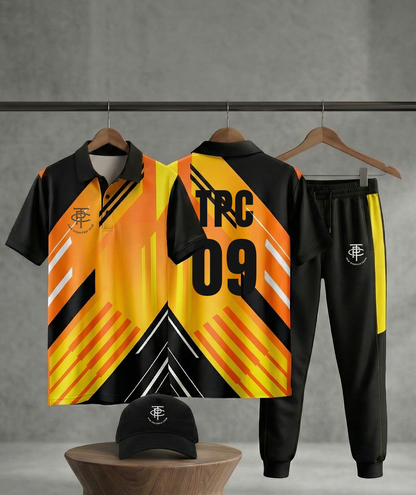 Orangish Black