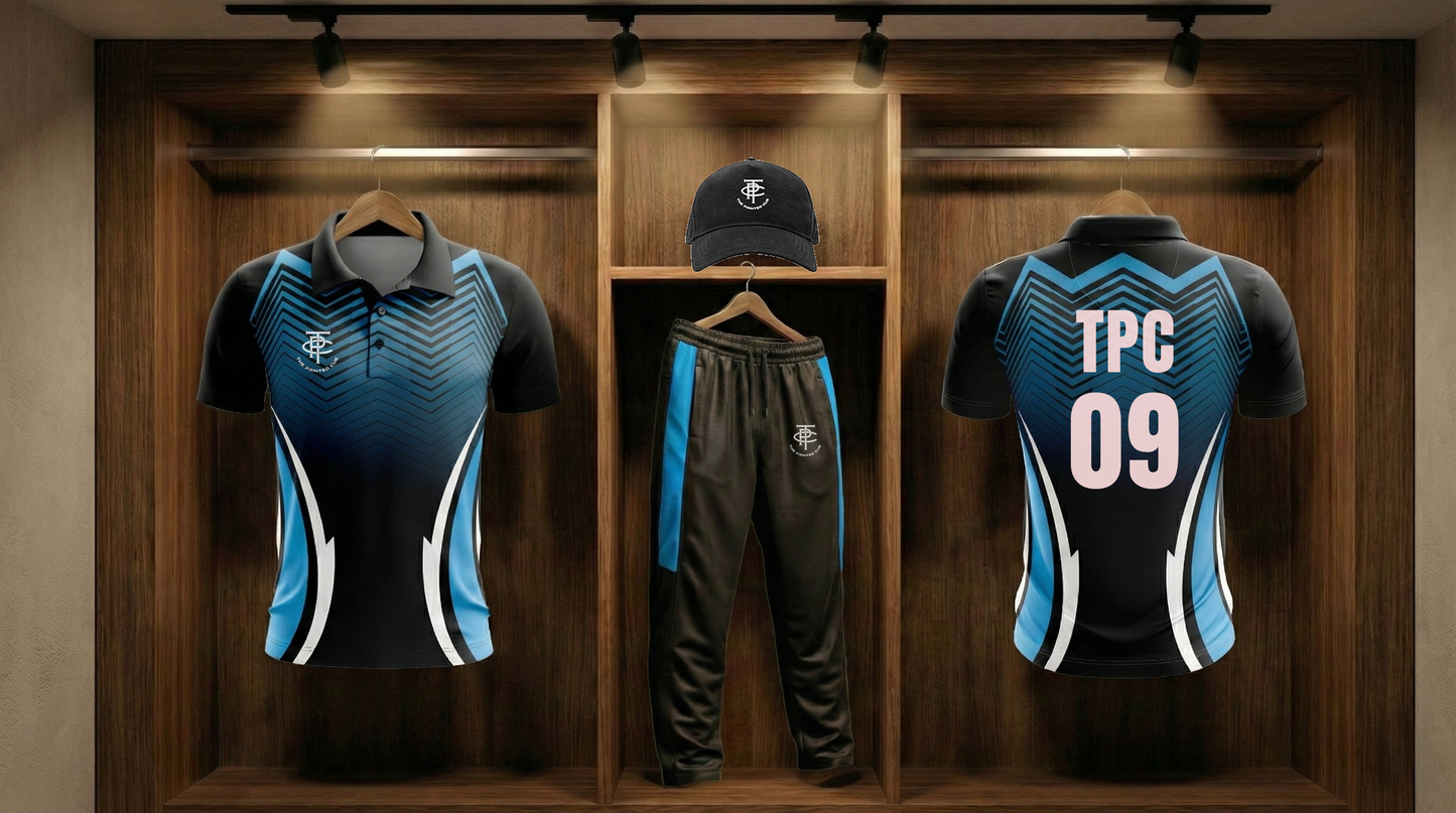 Blue & Black