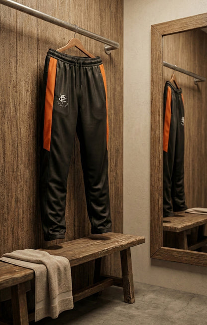 Orange & White