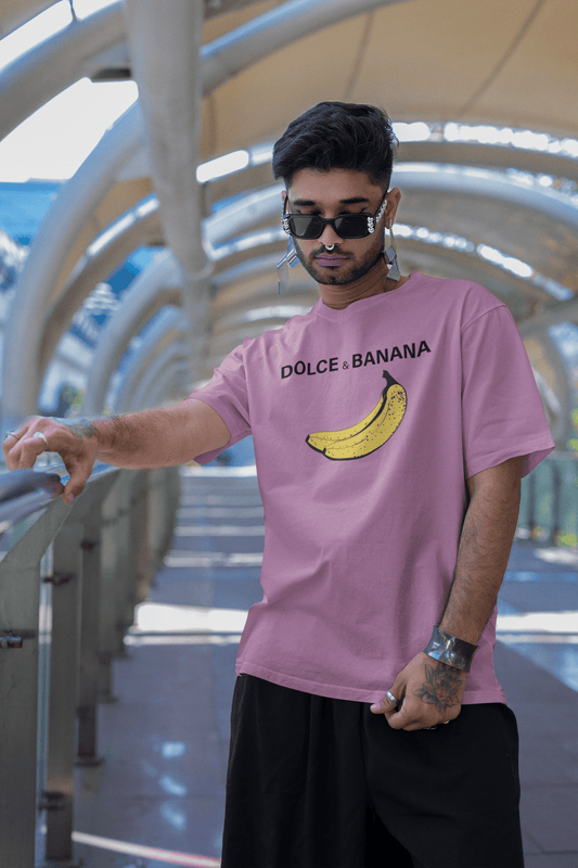 Printed T-shirt: Dolce & Banana - The Printed Cue LLC