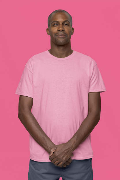 Solids : Dust Rose T-shirt - The Printed Cue LLC