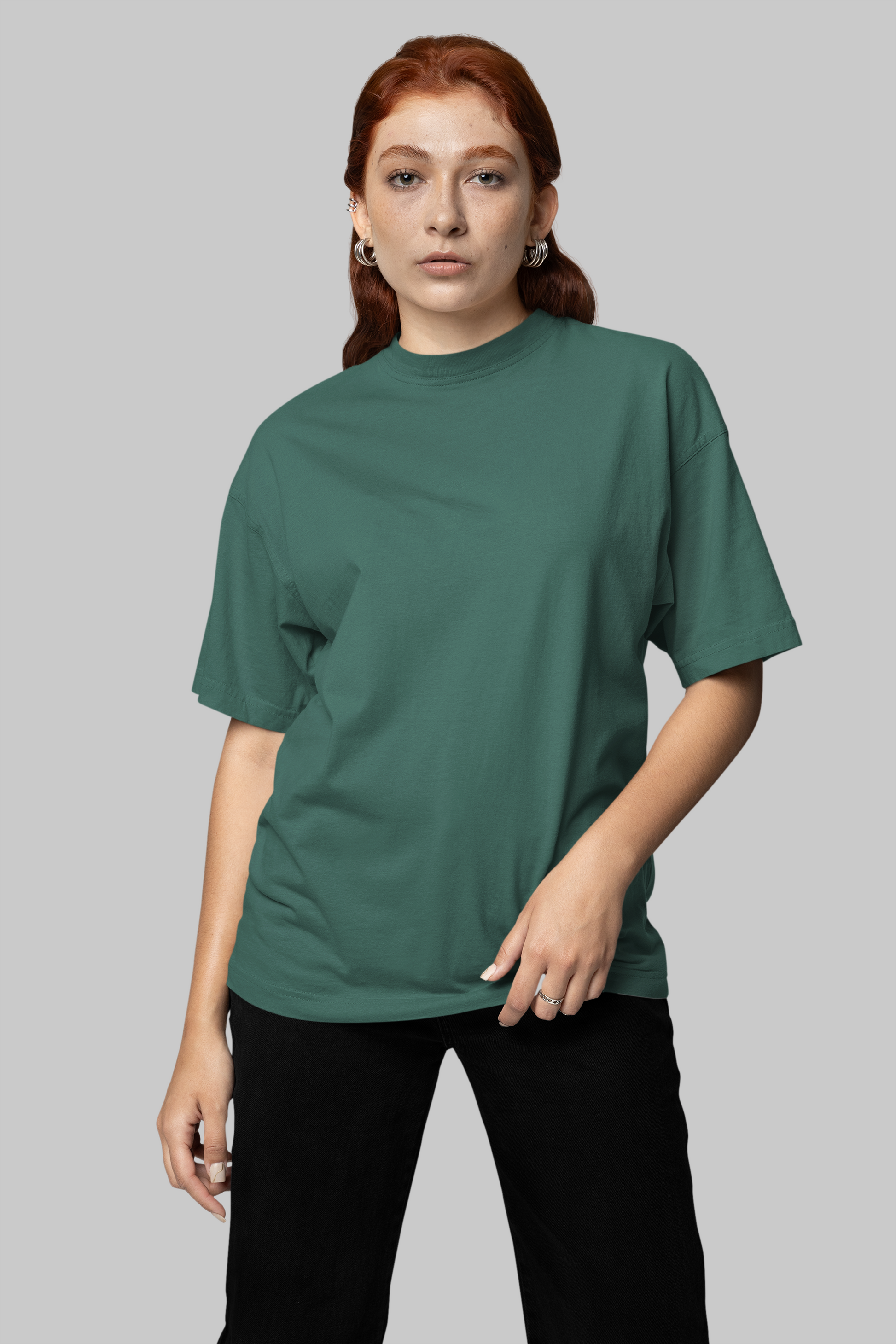 Printed T-shirt Oversized : Nature - The Printed Cue LLC